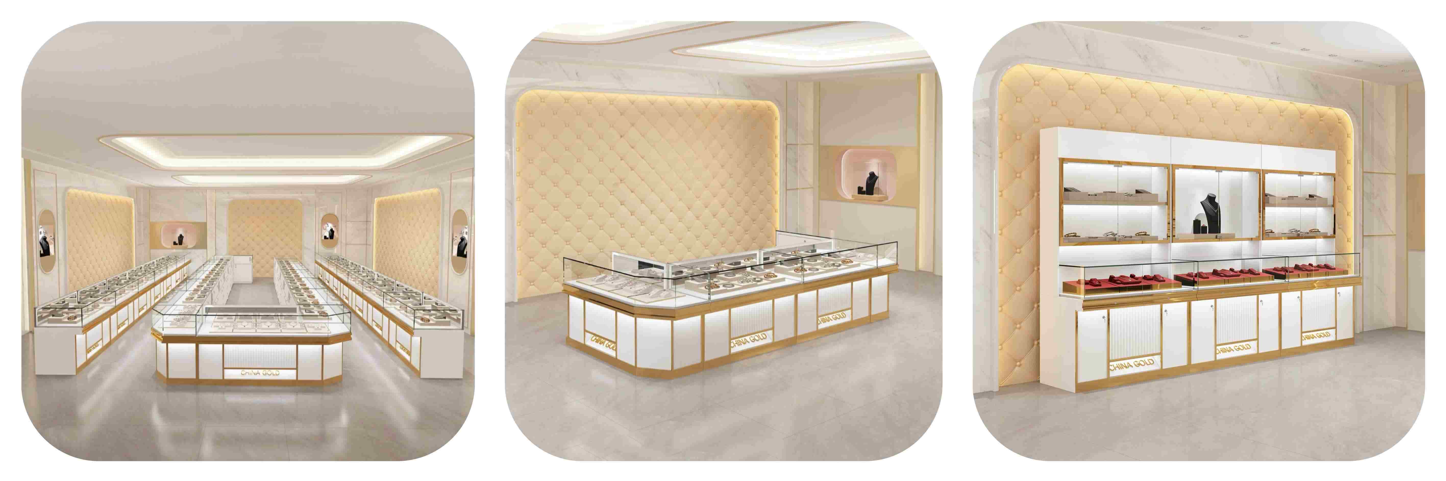 Careful care, daily maintenance of jewelry display cabinets