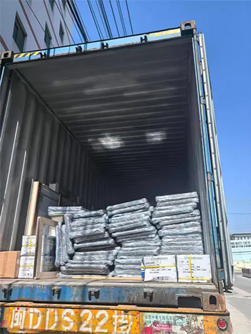 Aojie's new Wooden Furniture Cabinet has been successfully dispatched from the warehouse