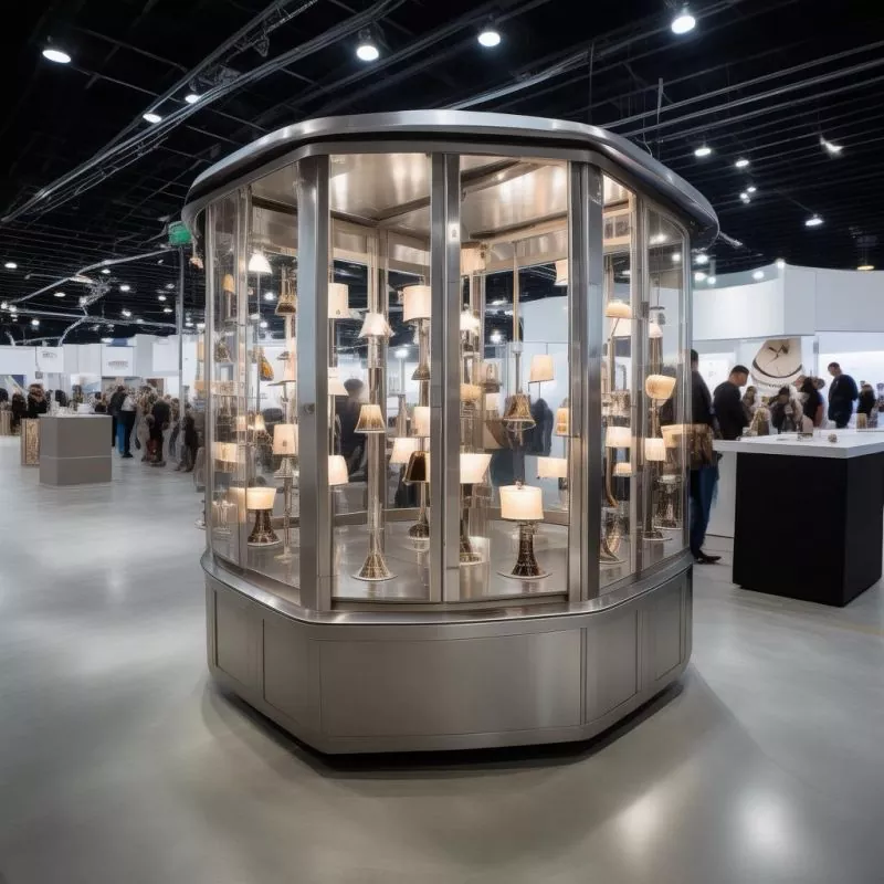 Why Should You Consider an Iron Rotating Lighting Display Cabinet for Your Display Needs
