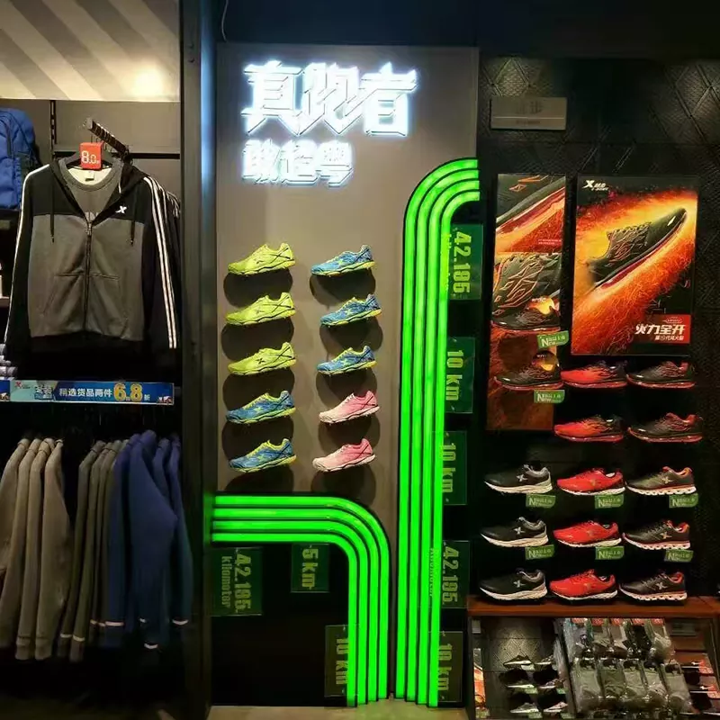 Men's Sports Fitness Window Display