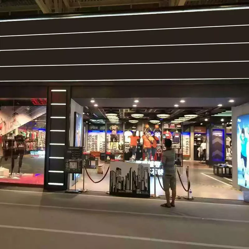 Women's Sports Fitness Window Display
